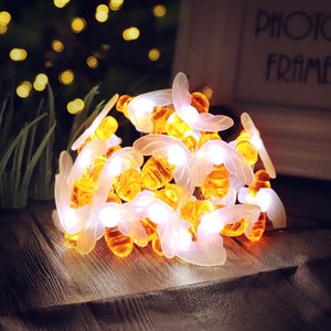 Luces de Navidad LED con purpurina de 8 modos, luces de jardín de hadas para exteriores con energía Solar para decoración de bodas, luces de colores - Product Image 6