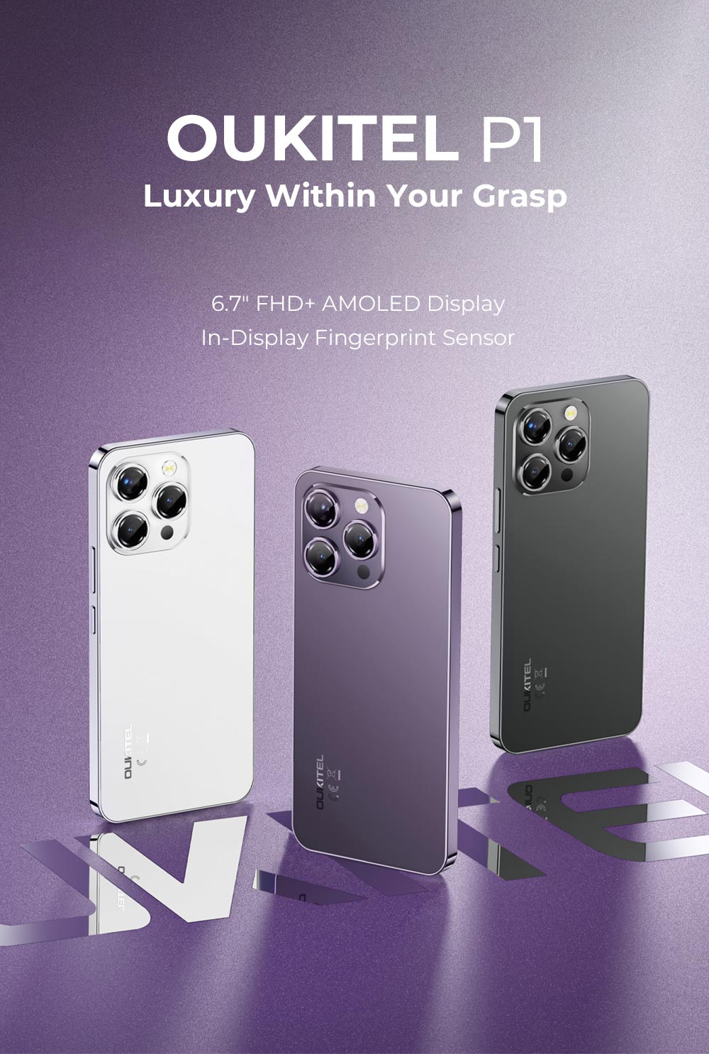 Oukitel P1 Smart Phone - 6.7