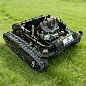 Spedizione Gratuita, Tosaerba Telecomandato 100%, Falciatrice da Giardino, Tagliaerba <span class=keywords><strong>a</strong></span> Benzina/Diesel - Product Image 1