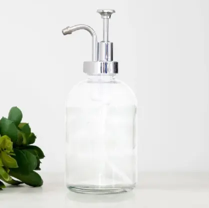 Plastik el dezenfektanı losyon şişesi basit sabunluk banyo aksesuarları ev banyo taşınabilir duş şampuanı jel şişe