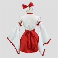 Costume de danse Miko de style japonais original, pour performance COSPLAY, Miko grande taille pour Halloween