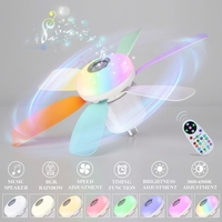 Bombillas LED E27 para Ventilador de Techo, con Control de Temperatura de Color RGB, Tres Colores Atenuables, Ritmo Fantasma, las Mejores Luces Modernas para el Hogar Inteligente