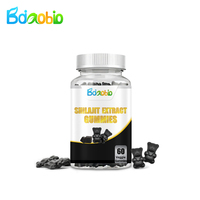 Complément alimentaire quotidien en marque privée OEM, extrait de Shilajit de qualité supérieure, gommes