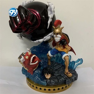<span class=keywords><strong>One</strong></span> Pieced GK Giant Colosseum Gladiator Luffy cabezas intercambiables escena estatua en caja figura de Anime coleccionable - Product Image 2