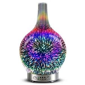 3D Aroma Diffuser Essential Oil Diffuser with Night Lamp Rotate Aroma diffuser