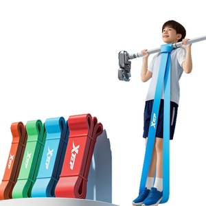 Xtep Resistance Bands For Pull Up Assist Unisex <b>Exercise</b> Elastic Band Fitness Yoga Strap China Red Sky Blue Butter Green - Product Image 1