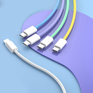 Nylon Bện 60W USB-C Để USB-C Cáp Dữ Liệu Cho Samsung Android Và Đối Với Xiaomi Chất Lượng Cao Nhanh Chóng Sạc 5A Sử Dụng Với Máy Tính - Product Image 3