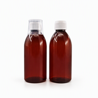 Bouteille de 250 ml en PET avec bouchon à vis, échelle graduée, conteneur vide pour suppléments liquides, vente en gros
