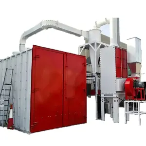 OEM High Recyclable Sandblasting Media System Stable Performance Sandblasting Chamber/room / cabinet /Booth