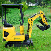Mini-excavatrice 1,8 tonne en stock aux États-Unis, livraison gratuite, moteur CE EPA, petite excavatrice sur chenilles, livraison sous 3 jours