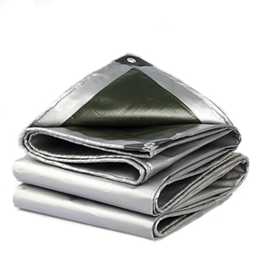 Feuille de plastique verte renforcée en HDPE, bâche Leno résistante <span class=keywords><strong>pour</strong></span> <span class=keywords><strong>serre</strong></span>, protection UV - Product Image 4