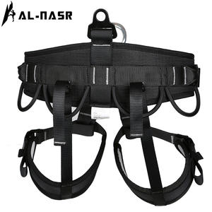 Al-Nasr Half Body Safety Harness Steel D-<b>ring</b> <b>Adjustable</b> Quick Connect Polyester One <b>Size</b> For Climbing Rescue - Product Image 2