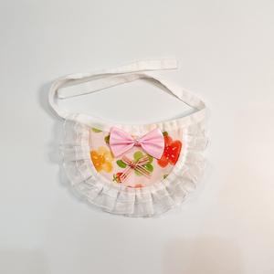 친환경 면 소재 귀여운 리본 고양이 & 강아지 목걸이 스카프 턱받이 패션 애완동물 액세서리 사계절 및 모든 명절용 - Product Image 2