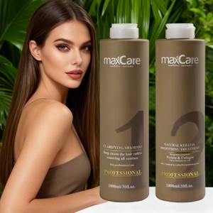 Muestra Gratuita de Tratamiento Capilar Maxcare para Alisado Rápido, <span class=keywords><strong>con</strong></span> la Proteína Brasileña Más Fuerte, Queratina, Brillo Intenso, Productos para el Cabello - Product Image 1