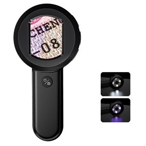 Loupe numérique de 2 pouces 100X avec 8 lumières LED, loupe d'écran pour smartphone HM020 - Product Image 3
