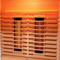 Sauna de Terapia de Luz Roja Smartmak, Sauna Interior de Espectro Completo en Venta