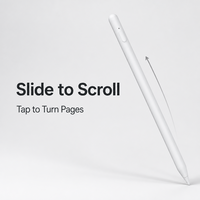 Stylet pour iPad, prise de notes, dessin, croquis, rejet de la paume, sensibilité à l'inclinaison, Bluetooth, défilement de page, étudiants, bureau