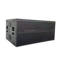 Caisson de basses actif professionnel double 18 ''système de sonorisation de concert extérieur caissons de basses