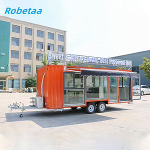 Robetaa Food Truck contenedor restaurante remolque de comida móvil con cocina completa concesión remolques de comida precio al por mayor - Product Image 2