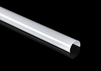 Feuille de remplacement de diffuseur de polystyrène à haute transmission personnalisée 1Mm Ps feuille de diffuseur de lumière blanche laiteuse