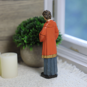 Statue Religiose Cattoliche in Resina, Prodotti Cristiani Unici, Statua di San Giovanni Battista Dipinta - Product Image 4