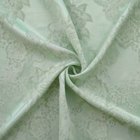 Tissu Jacquard Brocart Personnalisé en Soie Florale Gaufrée avec Fil Doré, Résistant à l'Abrasion, pour Robe Hanfu de Style National