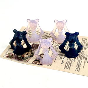 Piccolo cartone animato carino intaglio <span class=keywords><strong>di</strong></span> cristallo artigianato <span class=keywords><strong>rosa</strong></span> opale blu avventurina marinaio <span class=keywords><strong>luna</strong></span> <span class=keywords><strong>pietra</strong></span> per la decorazione - Product Image 1