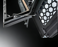Couverture de benne pliante en acier de 5,5 pieds pour Ford F-150, compatible avec les pick-up, les cabines et les hardtops