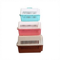 Pratique de haute qualité Simple Portable Usine En Gros Portable Pet Chien Cage Pet chat Transporteur chat Maison