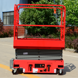 Plataforma Elevadora Vertical Eléctrica Autopropulsada Directa de Fábrica, Plataforma Elevadora Móvil Tipo Tijera Escalable, Altura Máxima <span class=keywords><strong>3m</strong></span> - Product Image 4