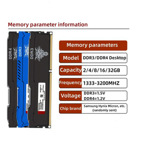 <span class=keywords><strong>Memoria</strong></span> <span class=keywords><strong>RAM</strong></span> DDR3 YONGXINSHENG de 4GB, 8GB, <span class=keywords><strong>2GB</strong></span>, <span class=keywords><strong>1333</strong></span>, 1600, 1866Mhz, <span class=keywords><strong>Memoria</strong></span> de Escritorio, 240 Pines, 1.5V, Nueva, DIMM - Product Image 4