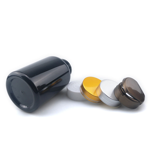 Botellas PET Negras de 200 ml, Color Personalizado, Tapa Abatible, Envase para Píldoras, Cápsulas, Medicamentos y Productos de Salud, OEM/ODM - Product Image 4