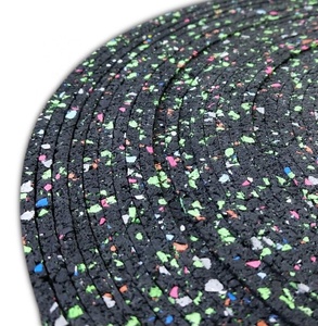 Sous-couche acoustique en caoutchouc insonorisant et absorbant les chocs, certifiée CE, pour tapis et planchers en bois - Product Image 1