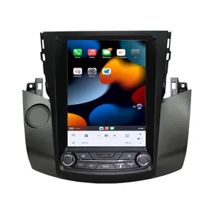 راديو فيديو للسيارة بشاشة تعمل باللمس بنظام أندرويد 11 تسلا ، نظام وسائط متعددة WIF Car play لتويوتا RAV4-صوفي
