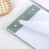 Carnet de notes imprimé personnalisé, planificateur hebdomadaire et quotidien, bloc-notes, liste de courses, bloc-notes