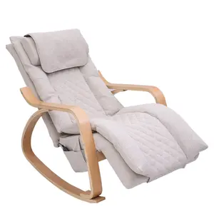 Luxo Recline Massage Chair Electric Full Body Shiatsu Aquecimento vibratório Rocking Recline Massage Chair