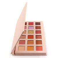 Créez votre propre marque de maquillage pour les yeux, fabricant de palettes de fards à paupières 18 couleurs, OEM