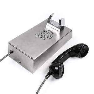 JOIWO Téléphone de prison <span class=keywords><strong>robuste</strong></span> en acier inoxydable, anti-vandalisme, IP55, avec bouton de contrôle du volume, anti-poussière, numérotation analogique rapide, ODM OEM - Product Image 5