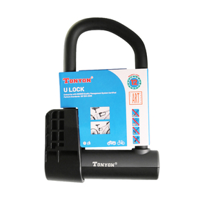 Tonyon 액세서리 도난 방지 보안 스틸 체인 오토바이 스쿠터 자전거 스틸 철 <span class=keywords><strong>U</strong></span> 자전거 잠금 장치 - Product Image 4