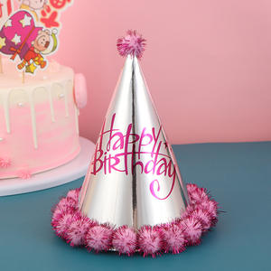 Gorro de Papel Ecológico para Fiesta de Cumpleaños Infantil, Diadema con Gorro para Fiesta de Cumpleaños - Product Image 4