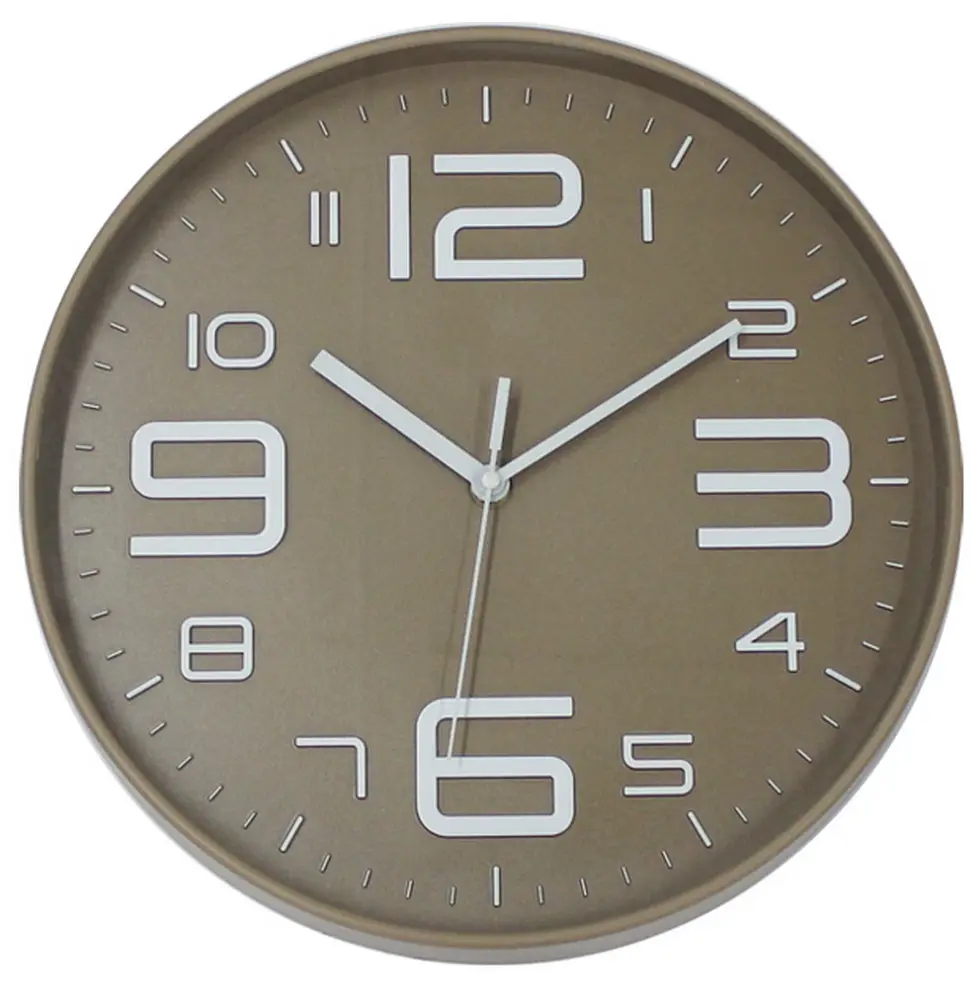 นาฬิกาไม้ทรงกลมสไตล์วินเทจสไตล์ชนบทหรูหราตกแต่งบ้านแบบนอร์ดิกนาฬิกาแขวนผนังสำหรับบ้านไร่แบบย้อนยุค