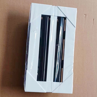 Diffuseur linéaire de plafond en aluminium noir moderne pour climatisation - Grille de ventilation - Fournisseur d'usine pour application extérieure