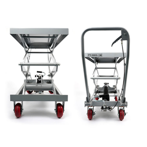 Plataforma Elevadora Hidráulica KARJOYS Wave Box para Plataformas de hasta 1.5 Metros con Capacidad de Elevación de 500 kg, Mesa Elevadora Manual - Product Image 2