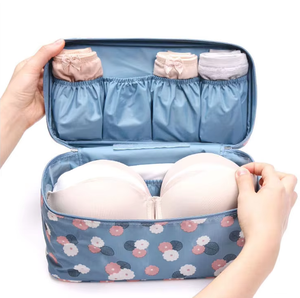 Borsa portaoggetti portatile per reggiseno da viaggio personalizzata in fabbrica - Product Image 1