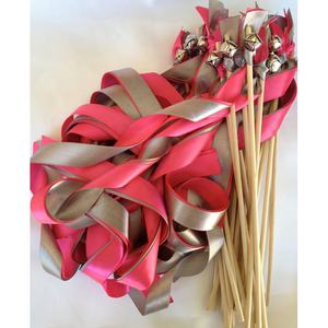 Boda personalizada, fiesta decoración de la cinta varitas con campana - Product Image 2