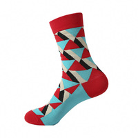 Chaussettes en coton de haute qualité aux couleurs d'automne, motif à pois, respirantes, écologiques, confortables pour unisexe