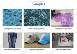 Máquina de GC-1201EB bordada de una sola cabeza, 12 agujas, Industrial, computarizada - Product Image 3