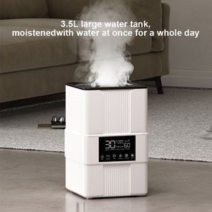 Difusor de Aromas Inteligente de Escritorio de 3.5L, Humidificador de Aire con Llama Simulada, Control Táctil y Remoto, Electrónica de Consumo - Product Image 4