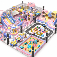 Aire de jeux intérieure pour enfants 2026 : Piscine à balles, toboggan, mur d'escalade en nid d'abeille, bac à sable, carrousel – Équipement personnalisé sur le thème des enfants