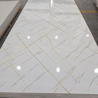 Vente chaude feuille de pvc faux marbre feuille de marbre pvc panneau mural en marbre pvc